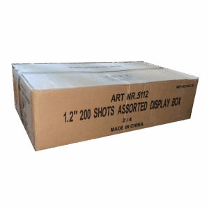1,2" 200 Shots Assorted Display Box